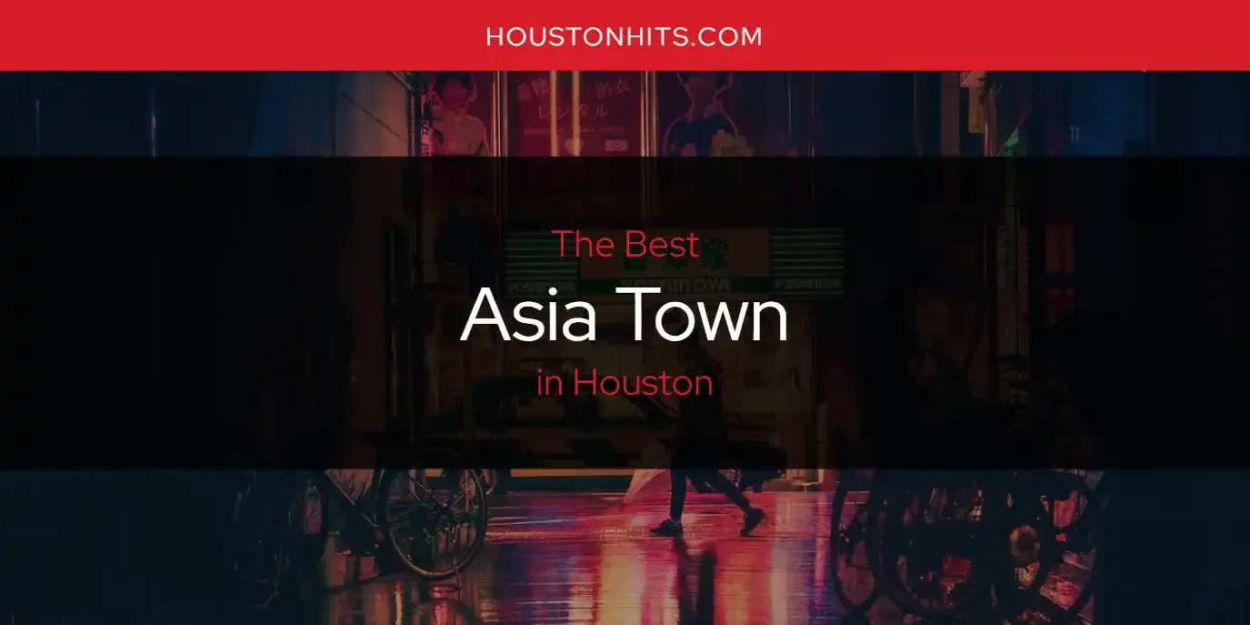 The Absolute Best Asia Town in Houston  [Updated 2024]