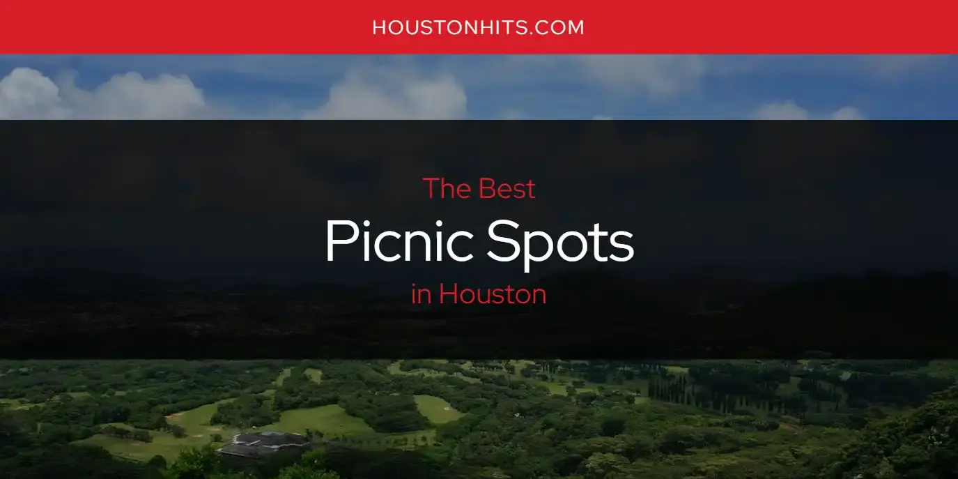 Houston's Best Picnic Spots [Updated 2024]