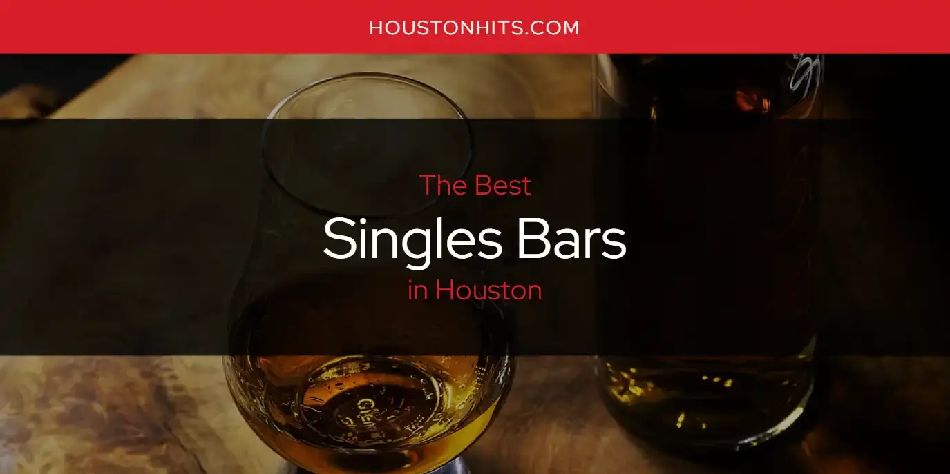 Houston's Best Singles Bars [Updated 2024]