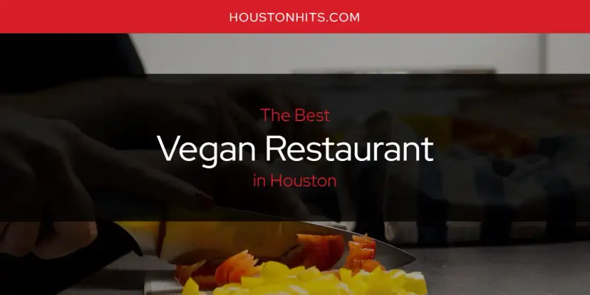 Houston's Best Vegan Restaurant [Updated 2024]