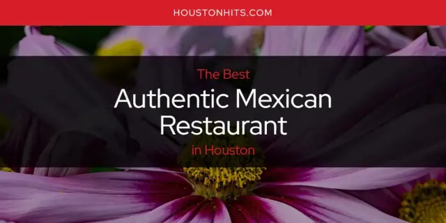 The Absolute Best Authentic Mexican Restaurant in Houston  [Updated 2024]
