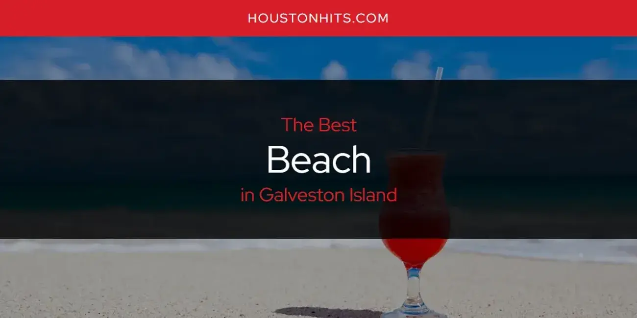 The Absolute Best Beach in Galveston Island  [Updated 2023]