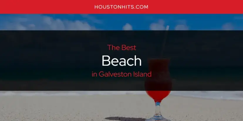 The Absolute Best Beach in Galveston Island  [Updated 2024]