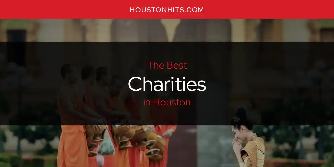 The Absolute Best Charities in Houston  [Updated 2024]
