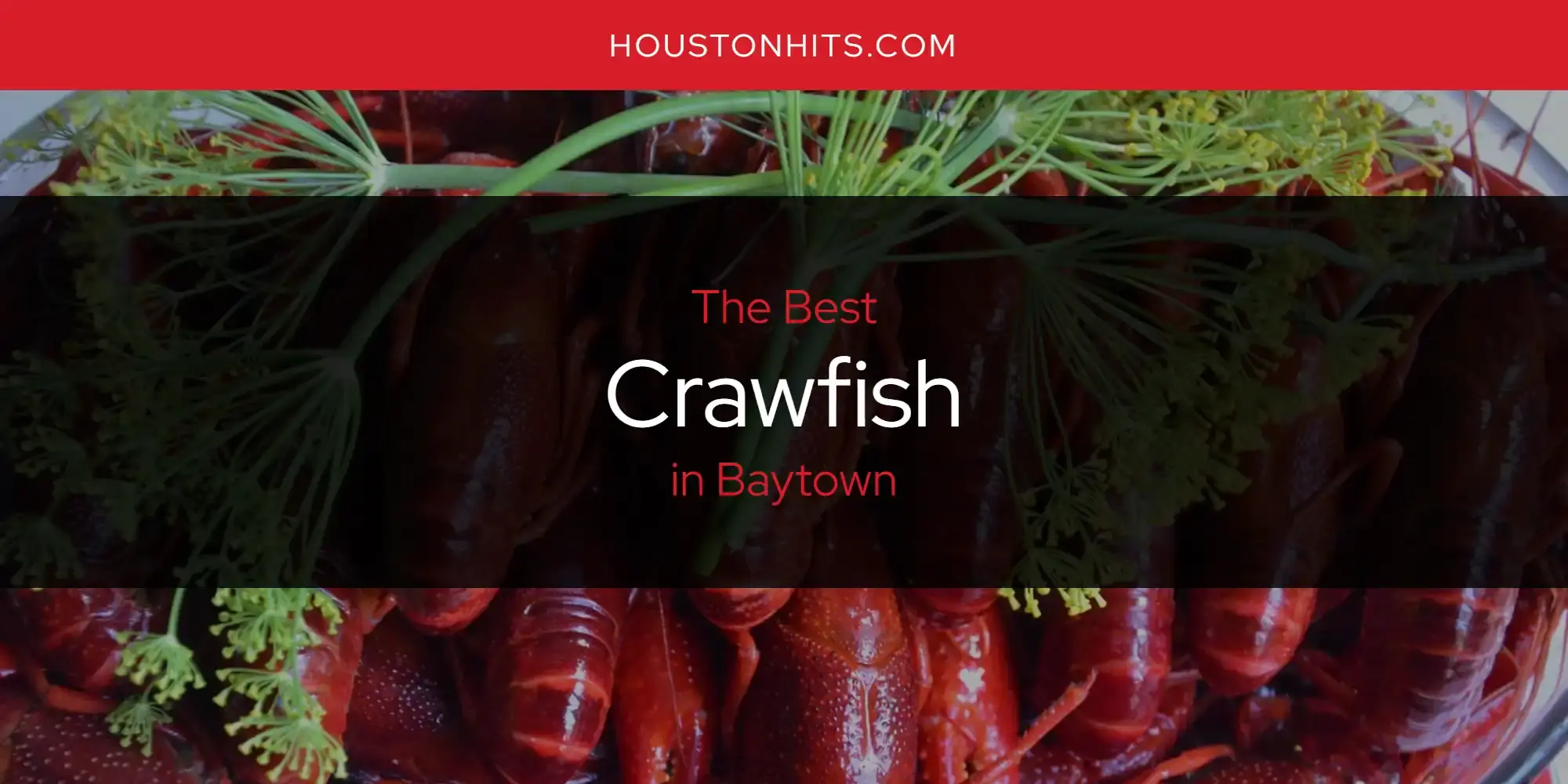 The Absolute Best Crawfish in Baytown  [Updated 2023]