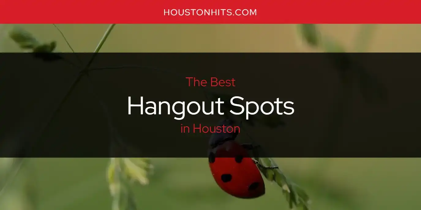 The Absolute Best Hangout Spots in Houston  [Updated 2024]
