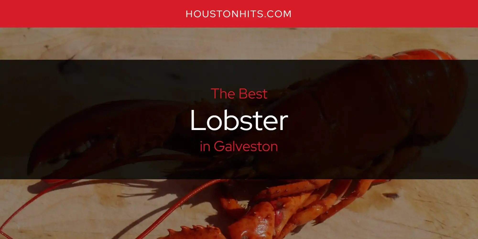 The Best Lobster in Galveston [Updated 2023]