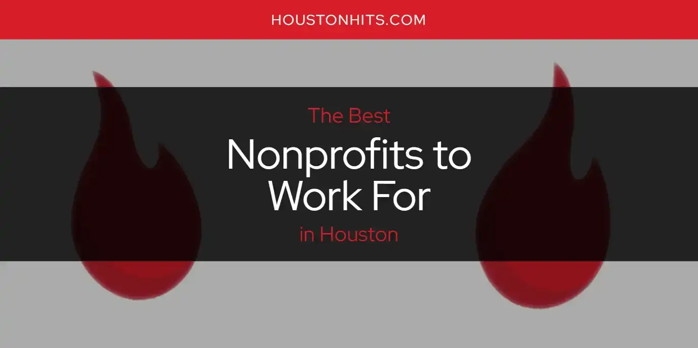 Houston's Best Nonprofits to Work for [Updated 2024]