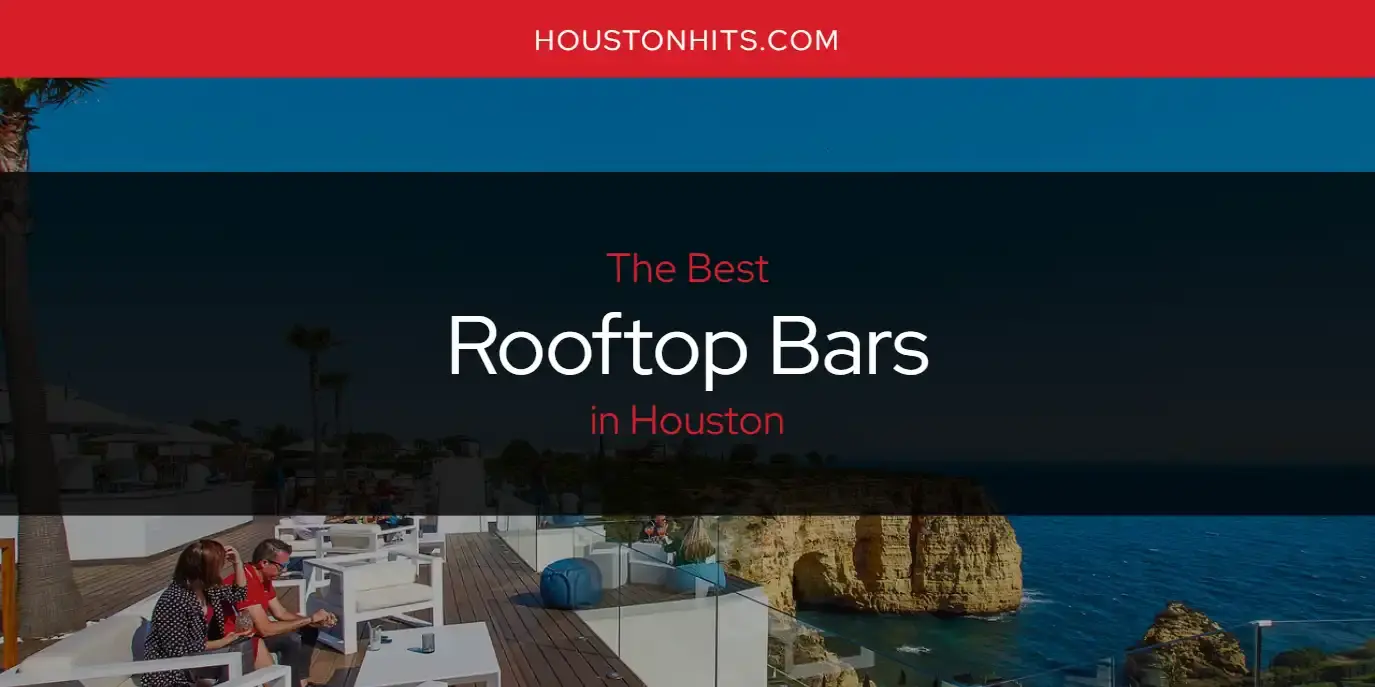 Houston's Best Rooftop Bars [Updated 2023]