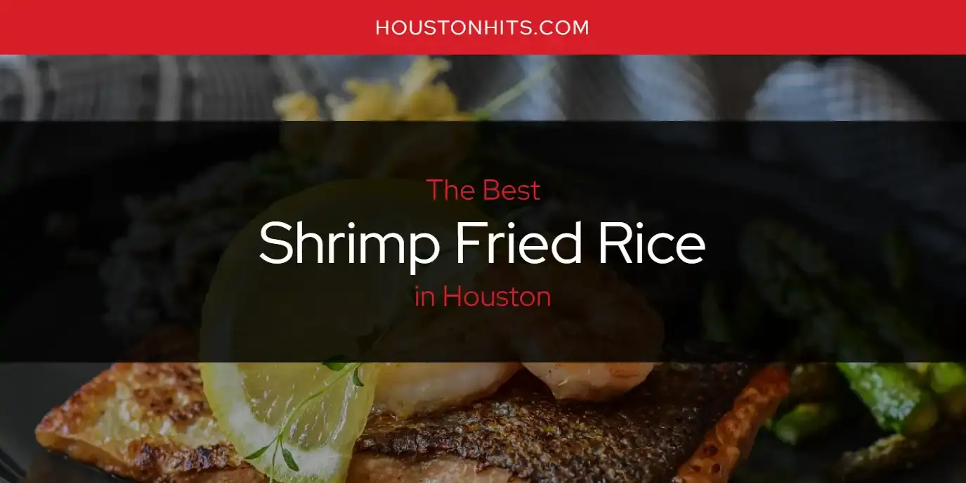Houston's Best Shrimp Fried Rice [Updated 2023]