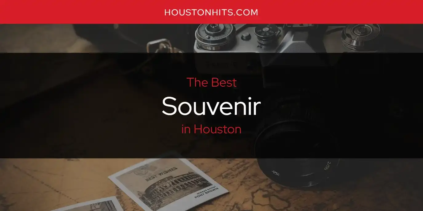 Houston's Best Souvenir [Updated 2024]