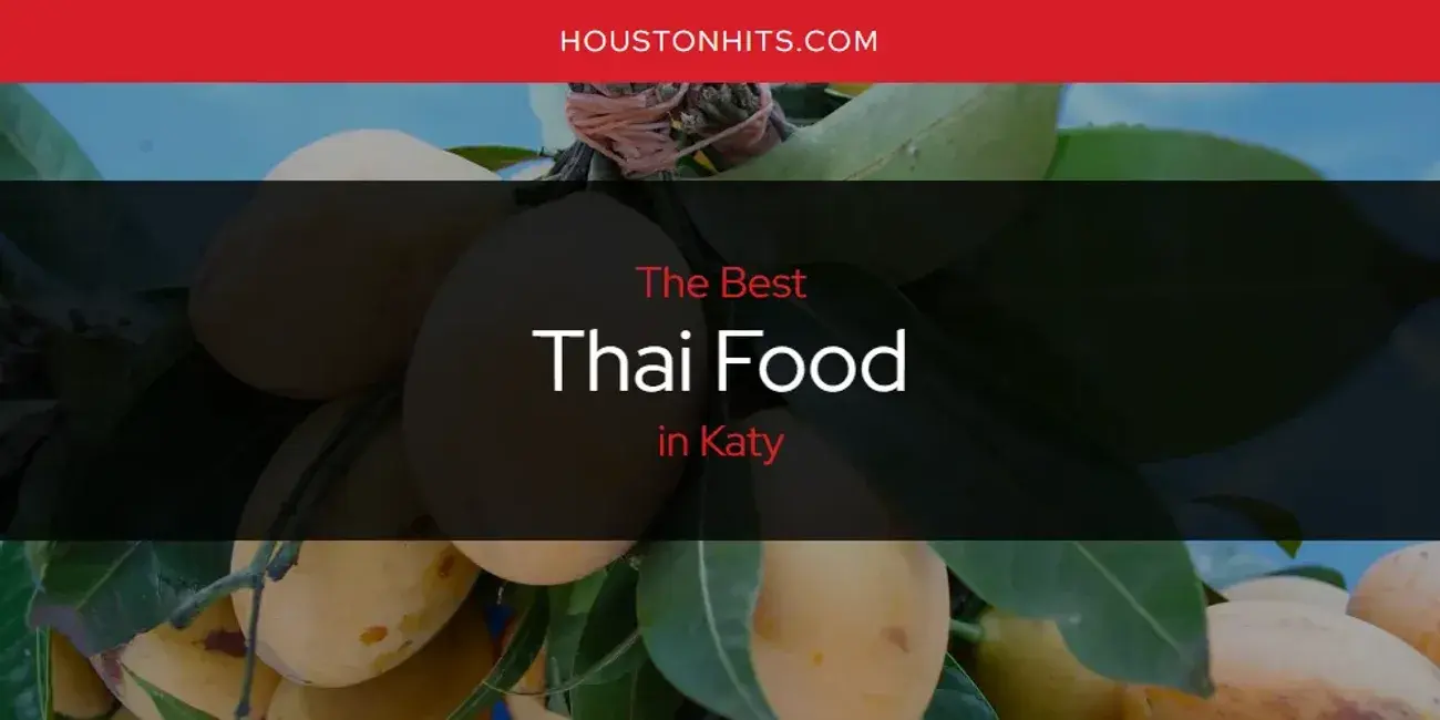 Katy's Best Thai Food [Updated 2024]