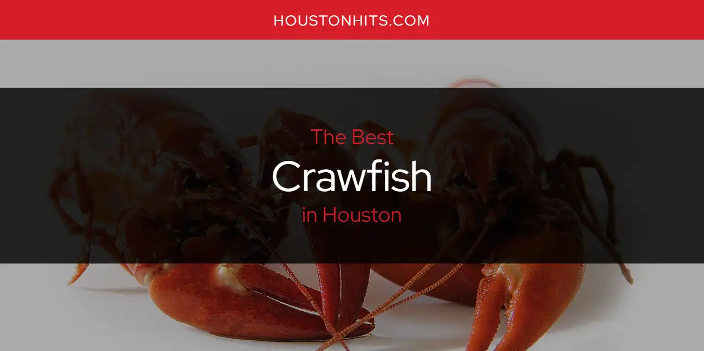 The Absolute Best Crawfish in Houston  [Updated 2025]